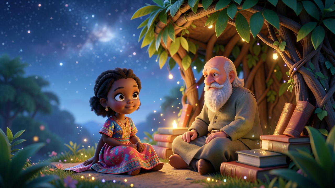 Histórias Infantis Africanas: A Menina e o Mago das Estrelas