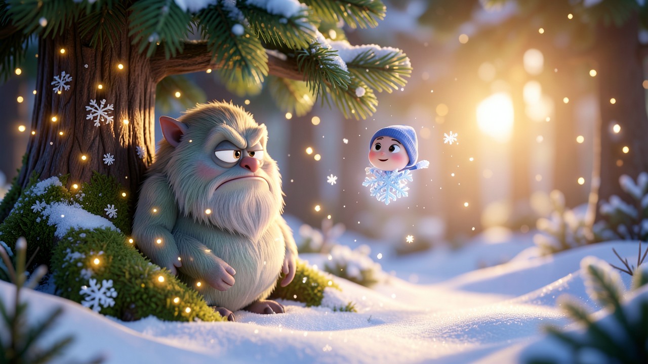 Childrens Xmas Stories: The Snowflake’s Journey