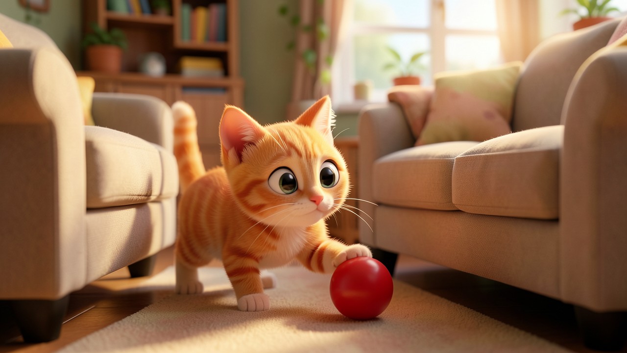Where Is Kitty's Ball?