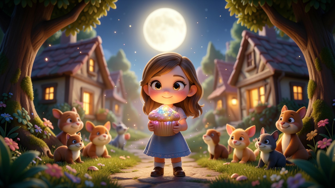 Pbskids Share A Story: The Moonlight Muffin