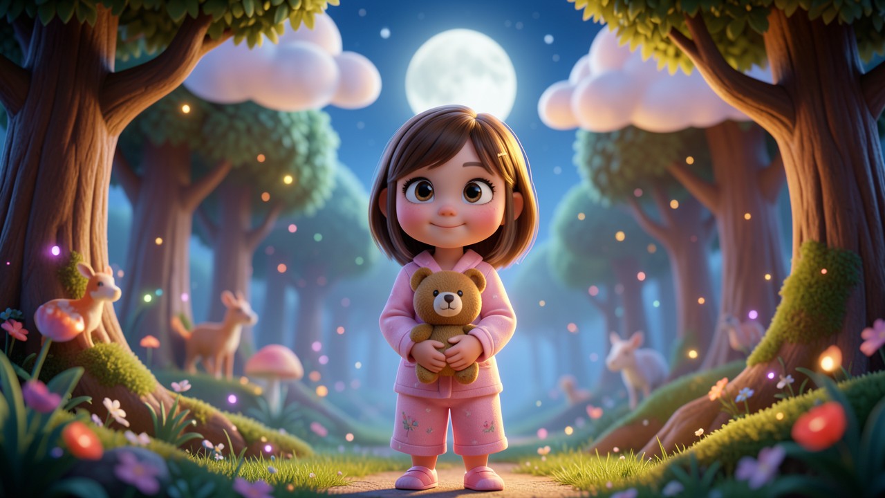 Histórias para Criança Dormir: A Menina e o Urso de Pelúcia