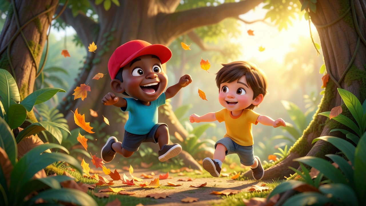 História do Saci Pererê Infantil: O Menino que Aprendeu a Brincar com o Vento