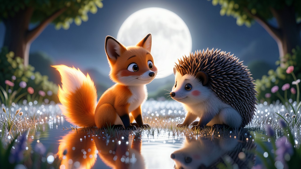 Fox Stories: The Tale of Lila and the Moonlight Meadow