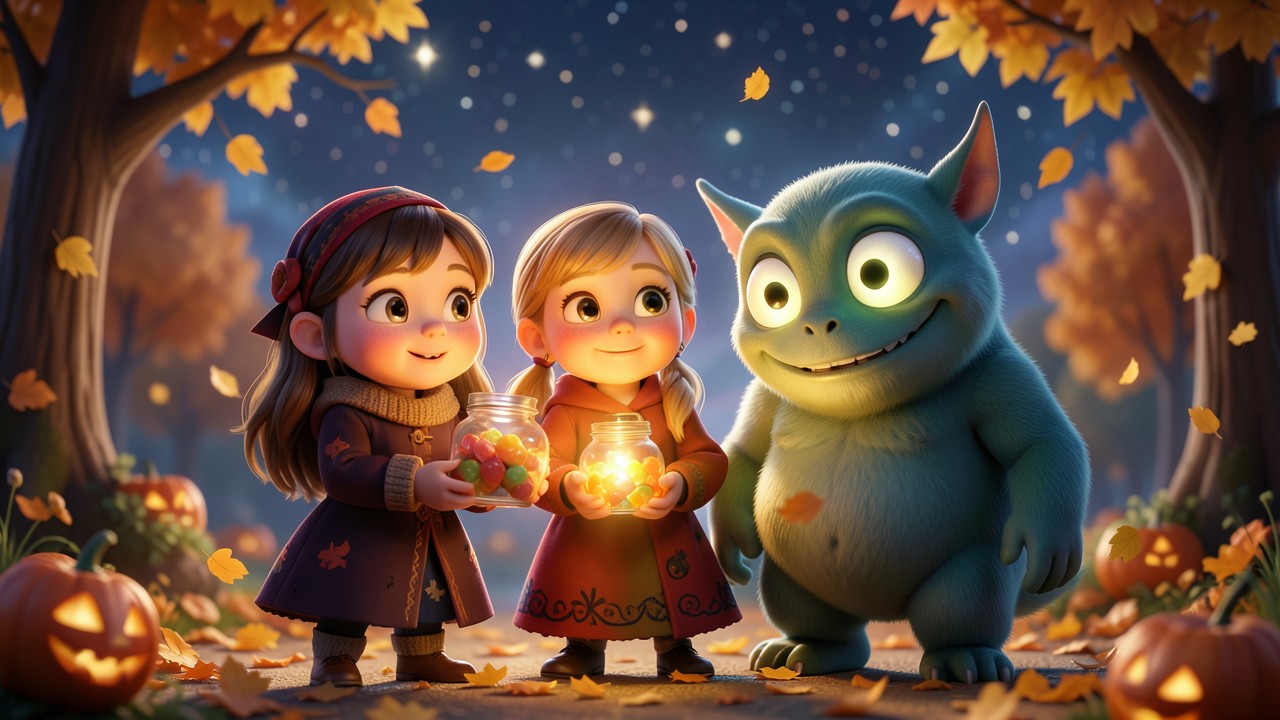 Racconti di Halloween per bambini: La Notte dei Caramelli di Zucchero