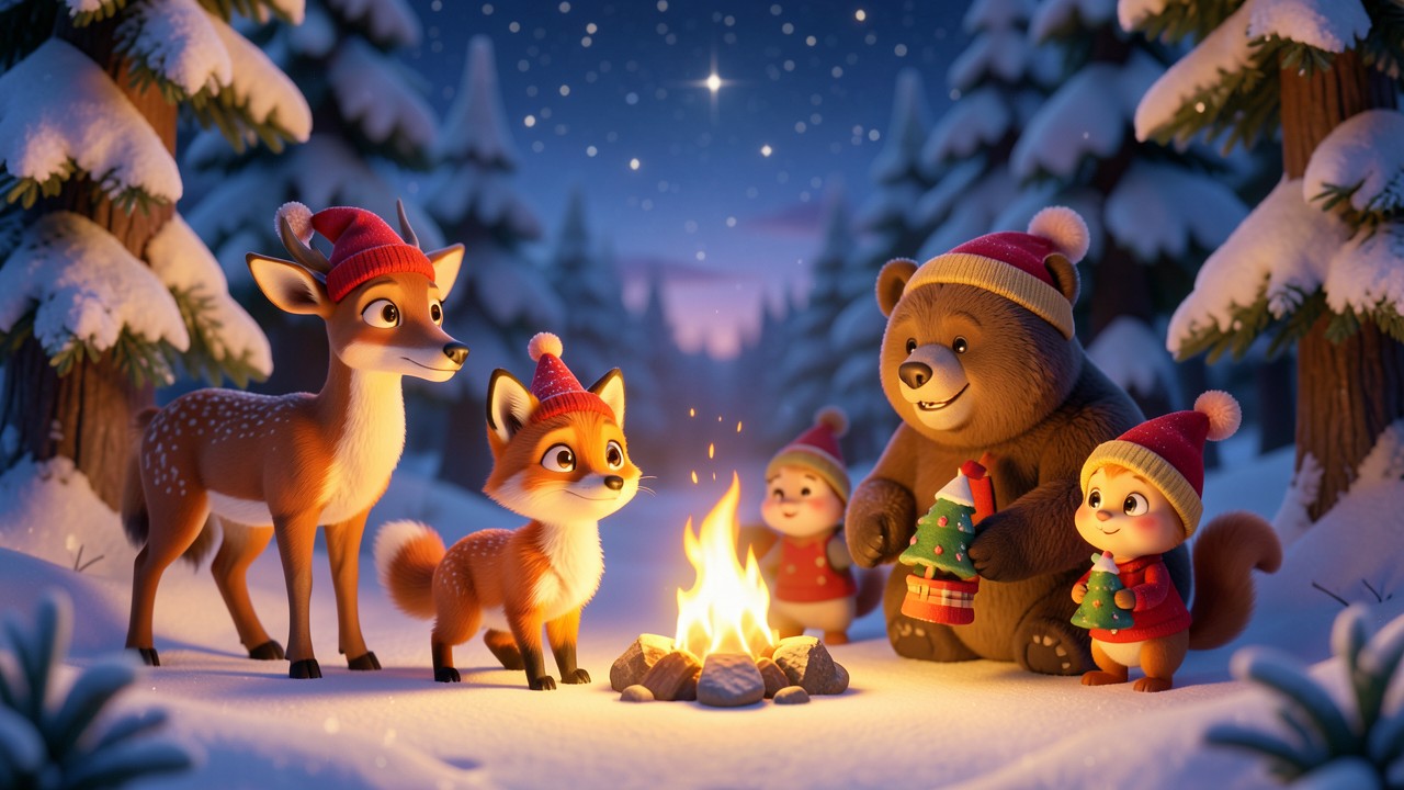 Weihnachtszeit Geschichten vom verschneiten Zauberwald