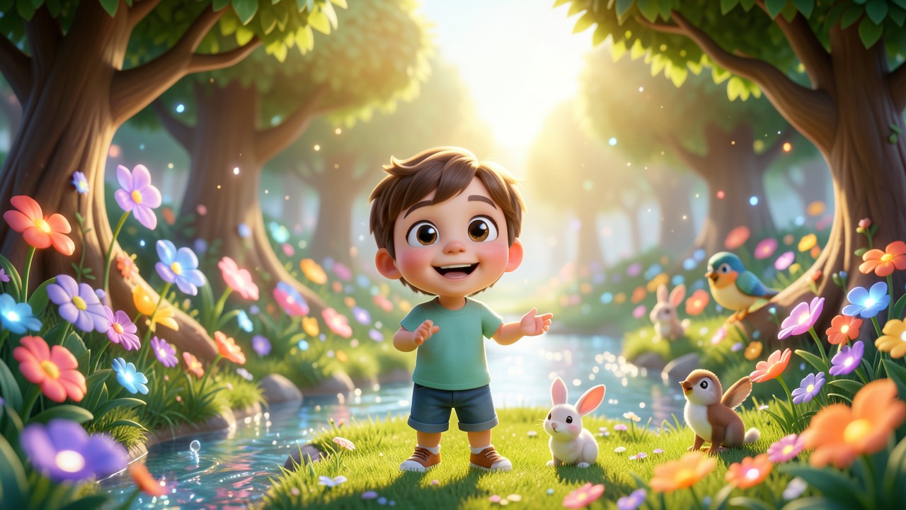 Cuentos para niños de primer grado: El misterio del jardín de las hadas
