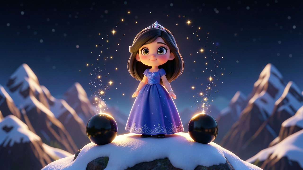 Contes de princesses: La princesse qui chantait aux étoiles
