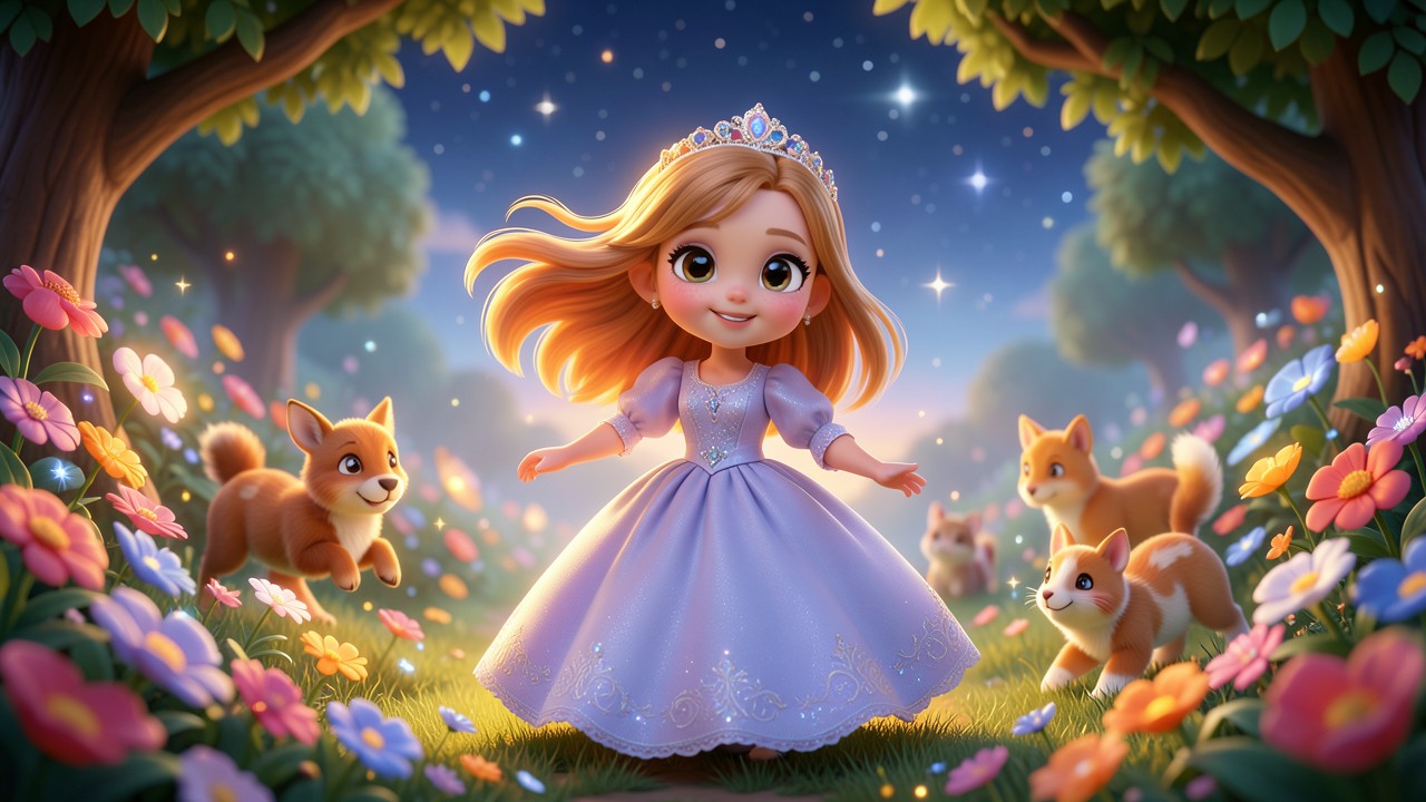 Historinhas para Dormir Princesas: A Princesa e o Segredo do Jardim Encantado
