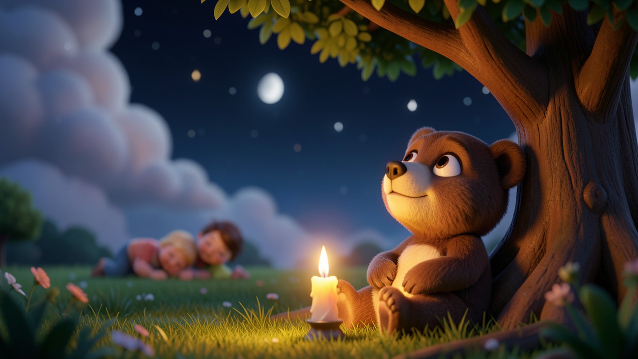 Favole per bambini molto stanchi: La Luna che si addormentava