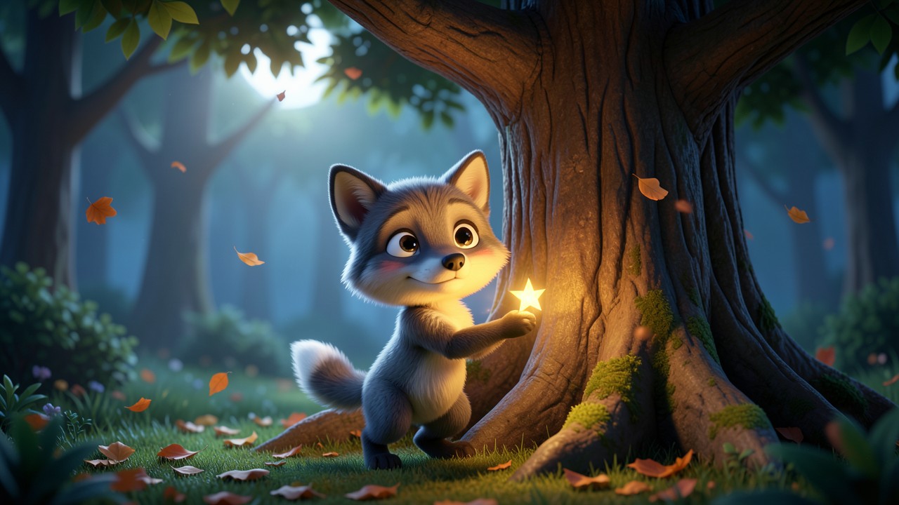 Conte le loup et la petite étoile