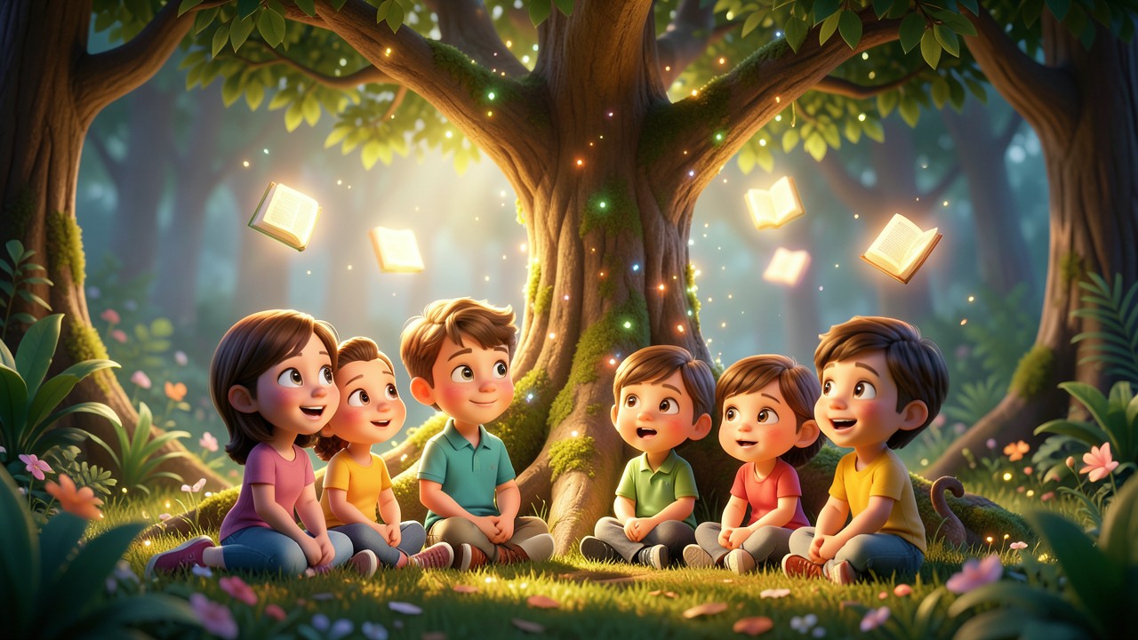 Cuentos para la escuela: El secreto del árbol del conocimiento