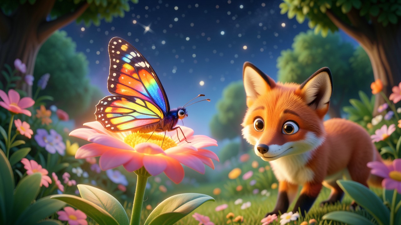 Ein märchen vom schlafen Schmetterling