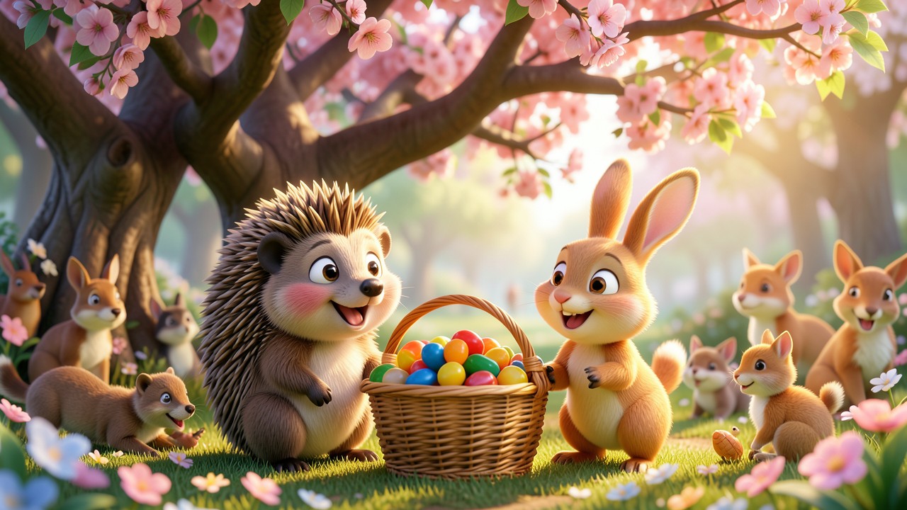 Fabeln Hase und Igel – Eine Geschichte vom fröhlichen Frühling