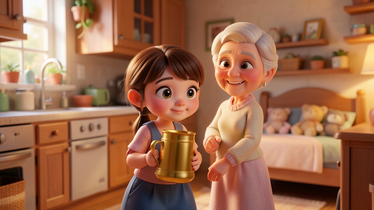 História Curtinha para Dormir: O Leitinho de Canela