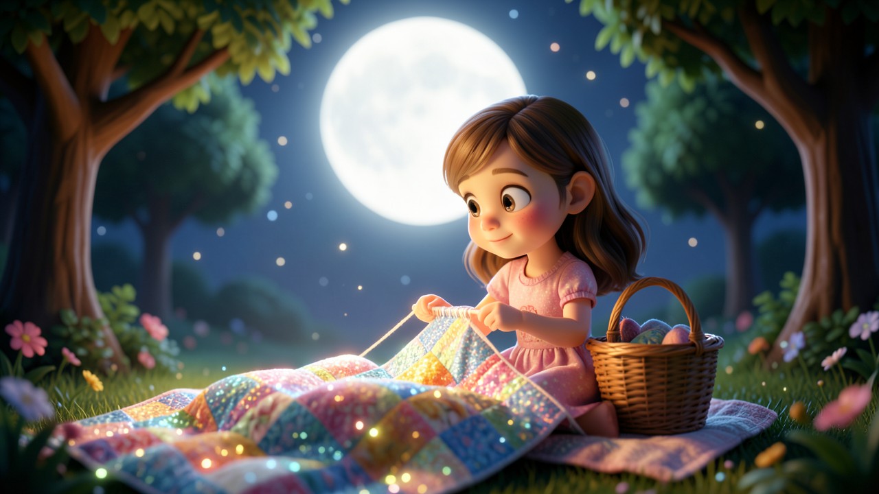 Long Stories to Read: The Little Seamstress and the Moonlight Quilt