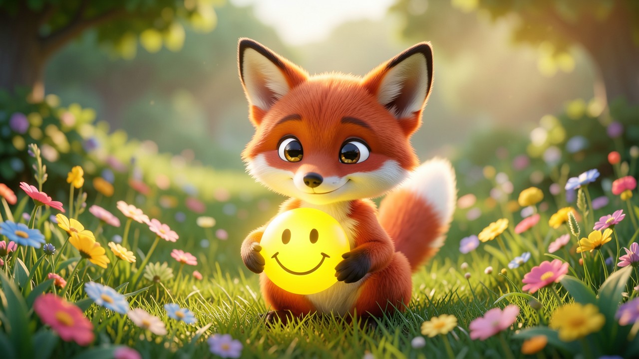 Kurzgeschichten für Kinder: Der kleine Fuchs und das verlorene Lächeln