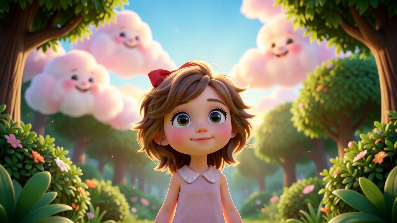 Kurzgeschichten Kinder: Das Lachen der Wolken