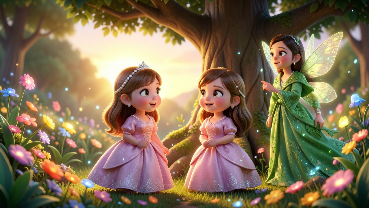 L'histoire des princesses et du jardin secret