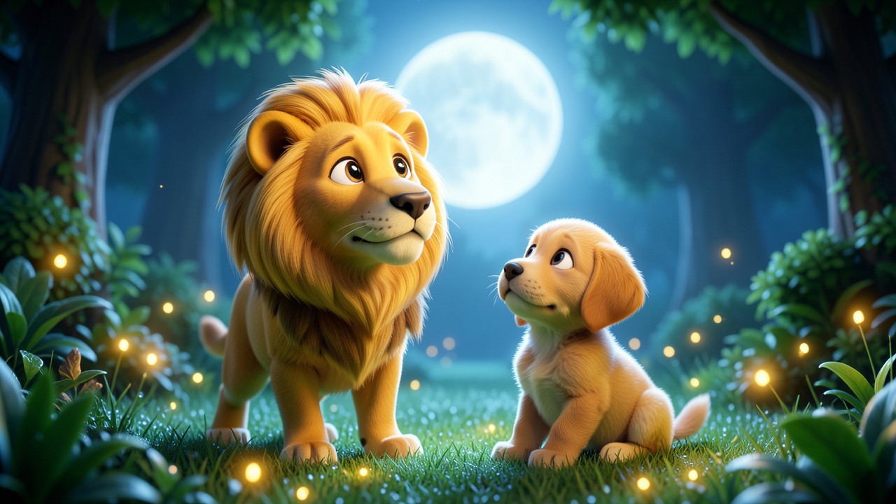Historinhas para contar: A Lenda do Leão e do Cachorro de Pelúcia
