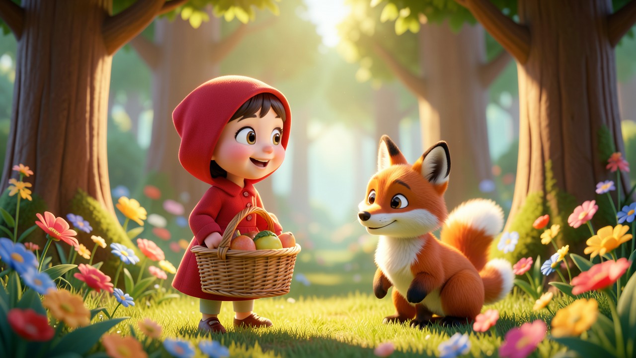 Partes del cuento de Caperucita Roja: Una Aventura con Amor y Cuidado