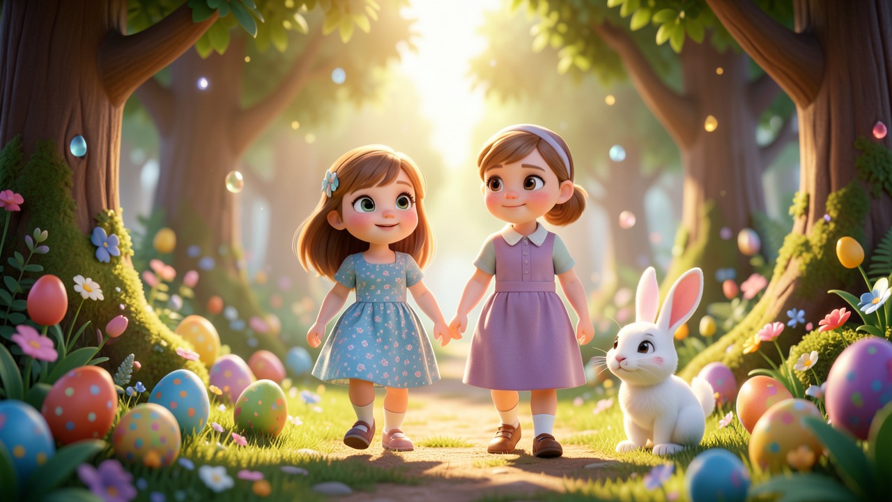 Racconto di Pasqua per bambini: La Pasqua di Zia Lina