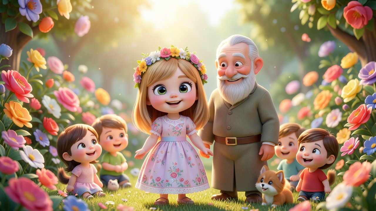 Historias biblicas para criancas: A Menina que Aprendeu a Compartilhar