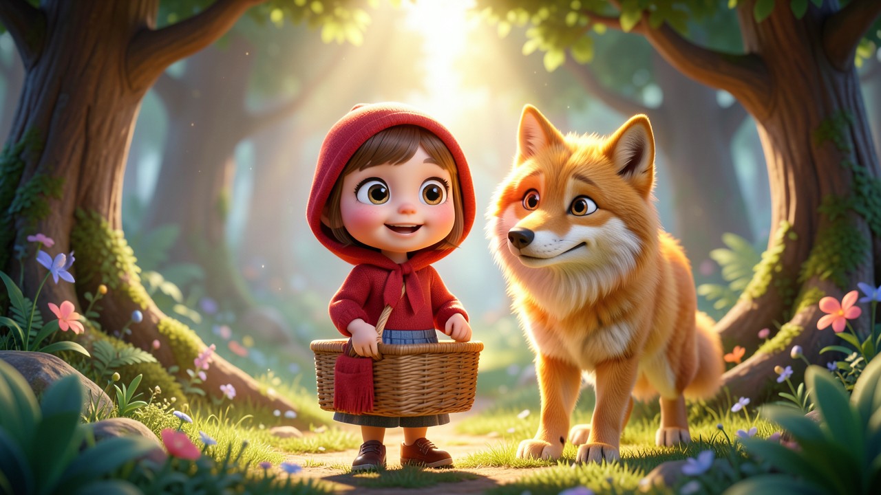História Chapeuzinho Vermelho e o Segredo da Floresta