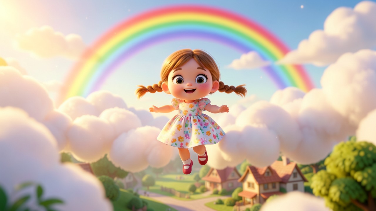Kleinkinder Märchen: Das Lachen der Wolken