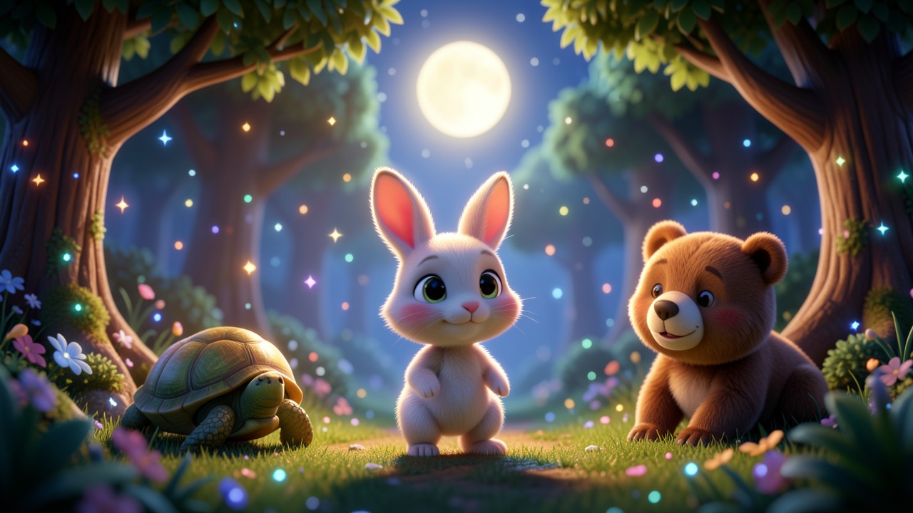 Cuentos infantiles ilustrados: La Luna Perdida