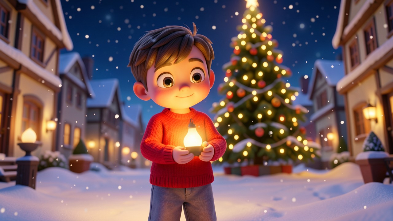 Adventsgeschichten zum Vorlesen: Der kleine Nikolaus und die leise Lampe
