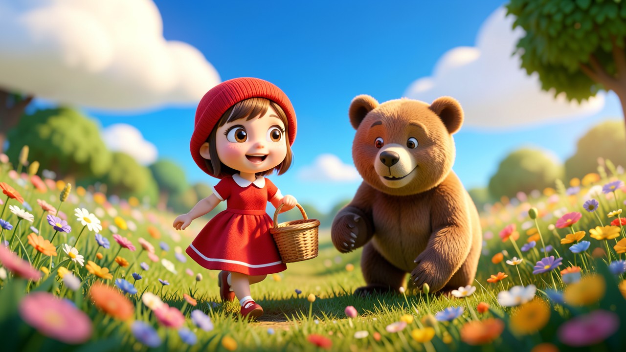 Chapeuzinho Vermelho História Infantil: Uma Aventura no Campo