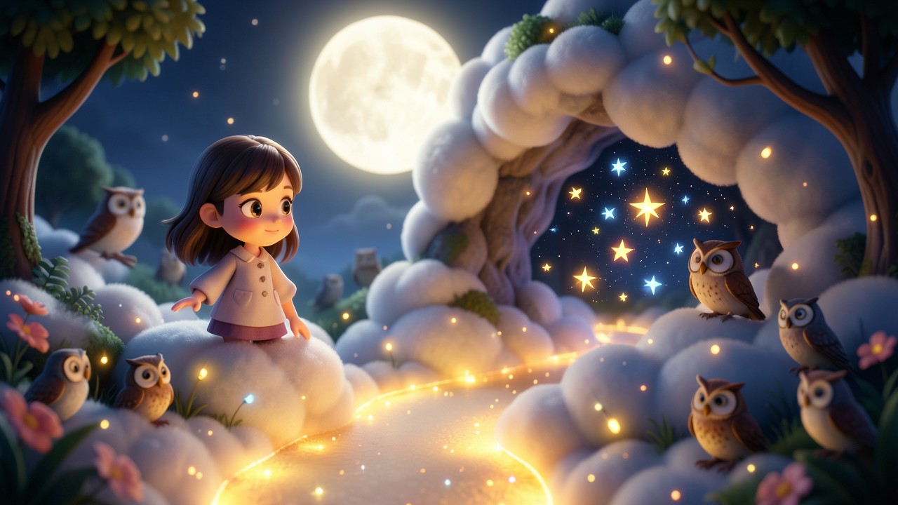 A Story for Kids About the Moon and the Missing Stars
