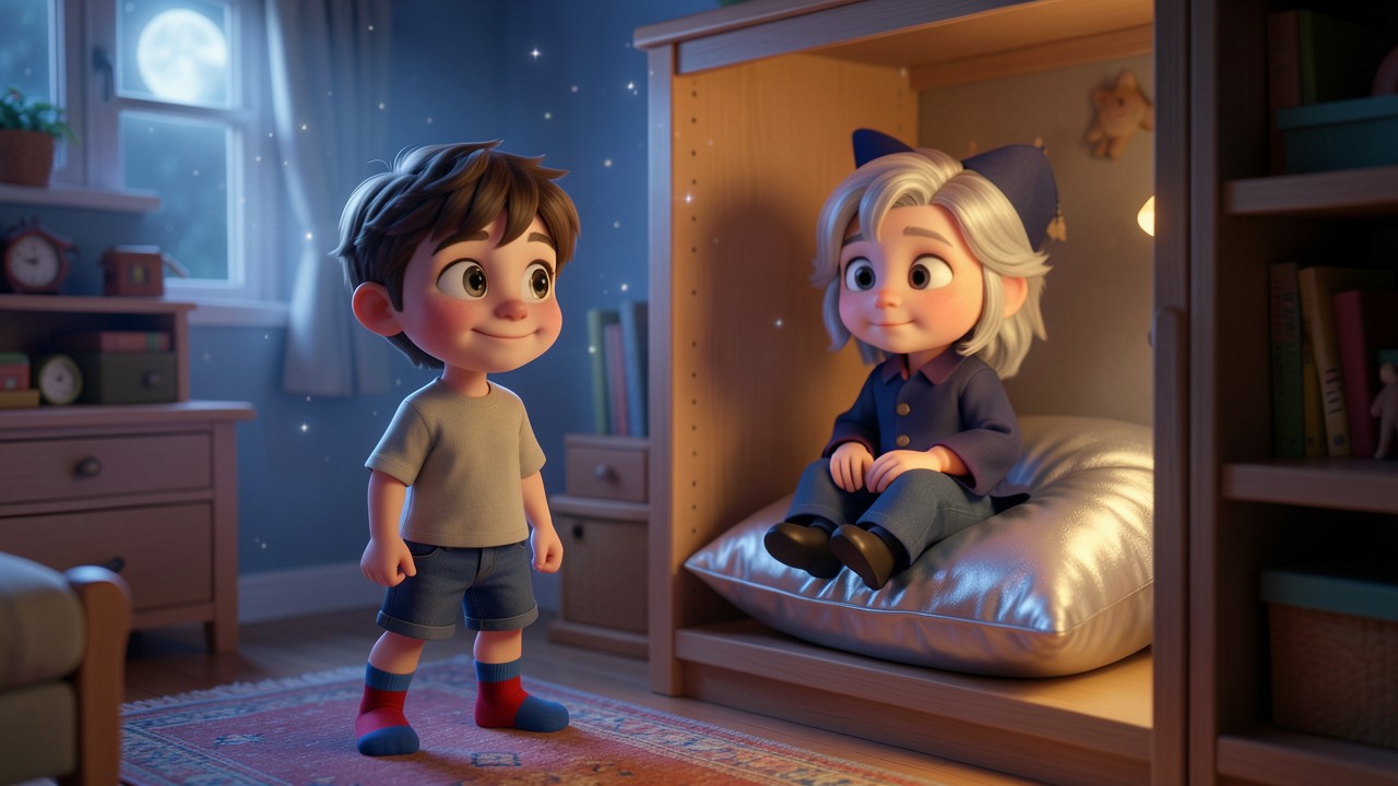 Storia dei calzini spaiati per bambini: Il mago del cassetto