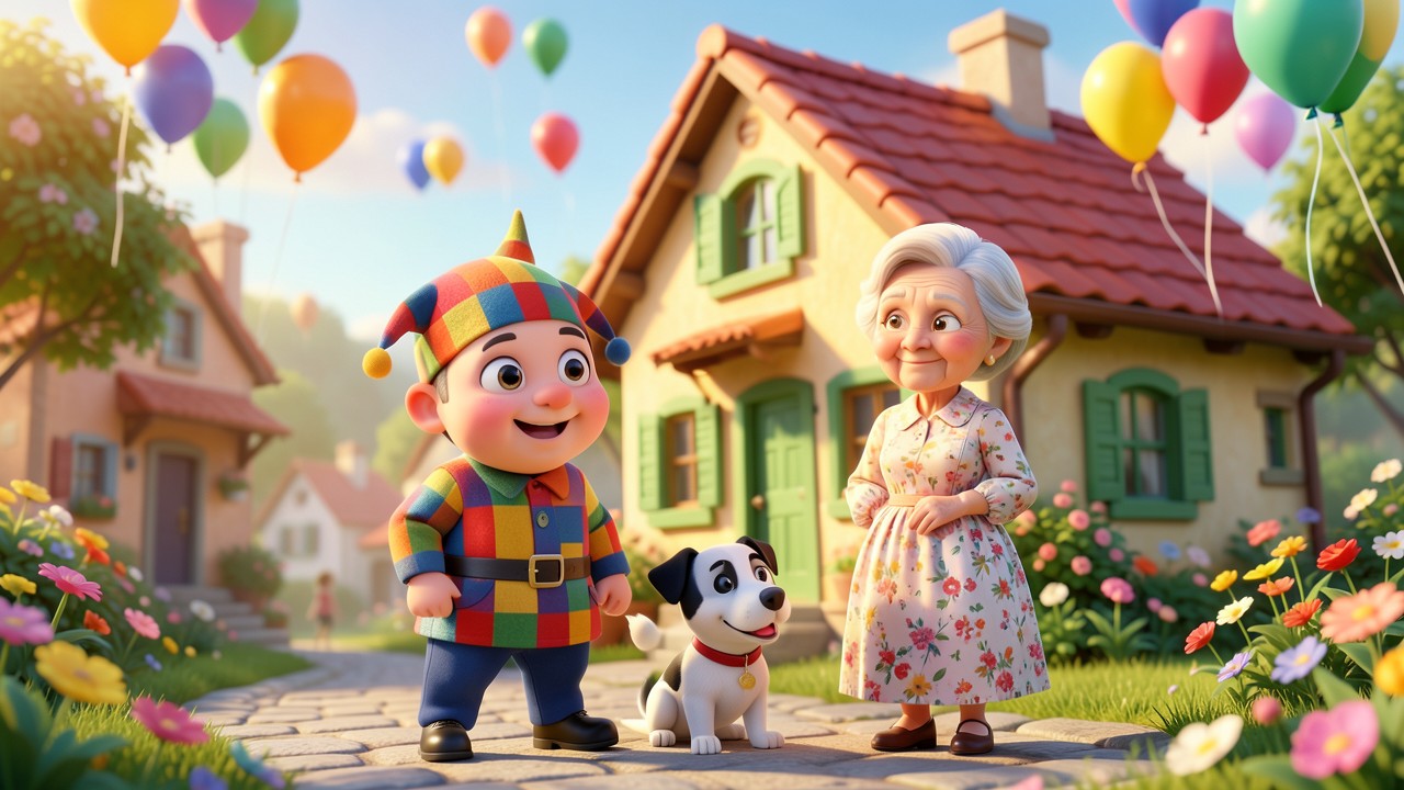 Storia di Arlecchino per bambini pdf: L'Arlecchino e la Festa dei Colori