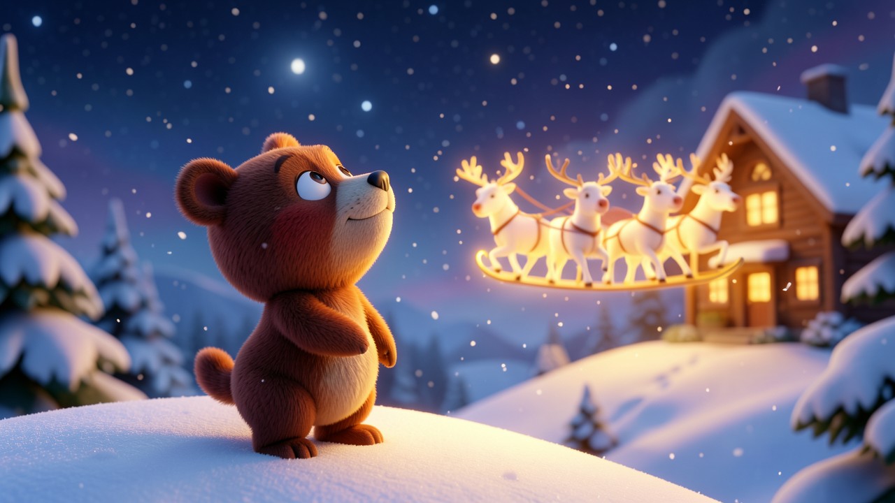 Storie di Natale per Bambini Scuola Infanzia: La Notte dei Regali di Babbo Natale