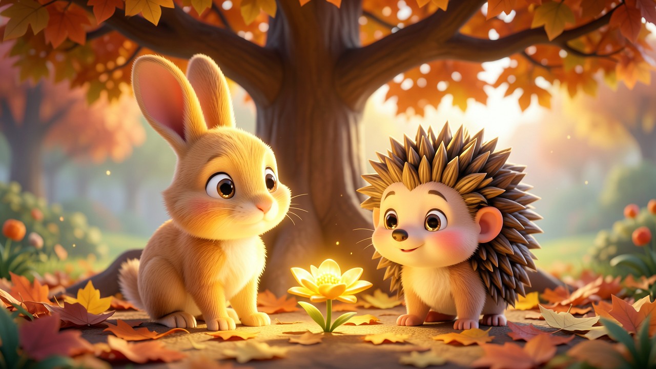 Märchen der Hase und der Igel: Ein Lied aus dem Herbstwald
