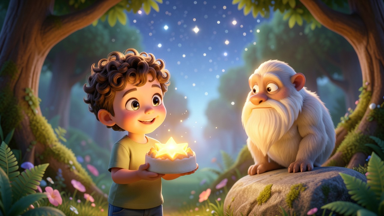 Favole per bambini: La torta di stelle