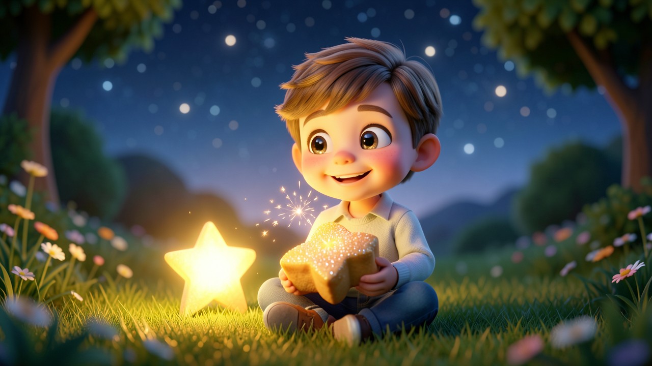 Storia per bambini da leggere: La torta di stelle