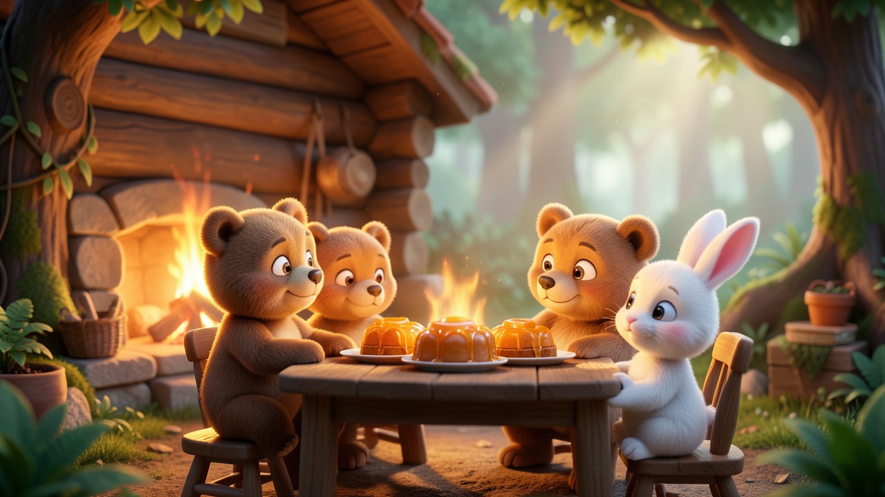 The Three Little Bears Story: A Sweet Forest Adventure