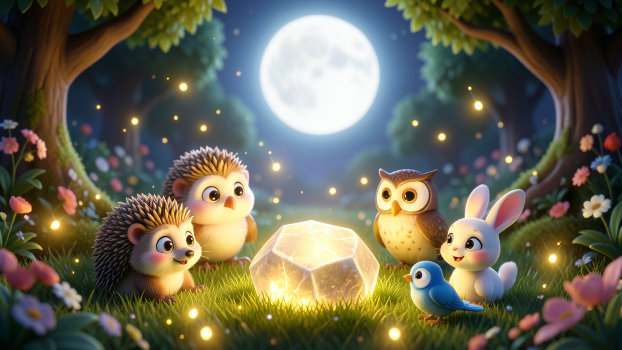 História infantil de animais: O Encontro no Jardim das Estrelas
