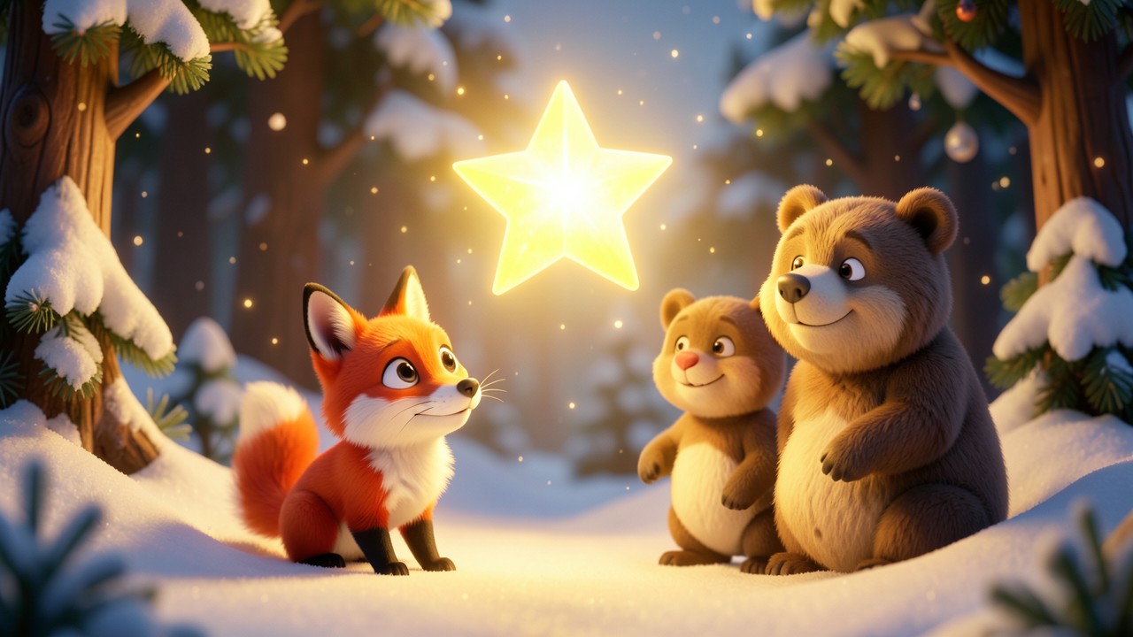 Les contes de noël: La petite étoile perdue