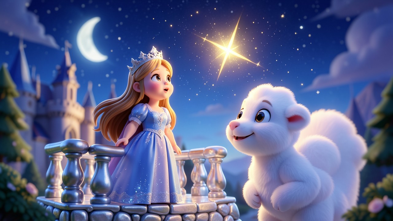 Conte de fée princesse : La princesse qui chantait aux étoiles