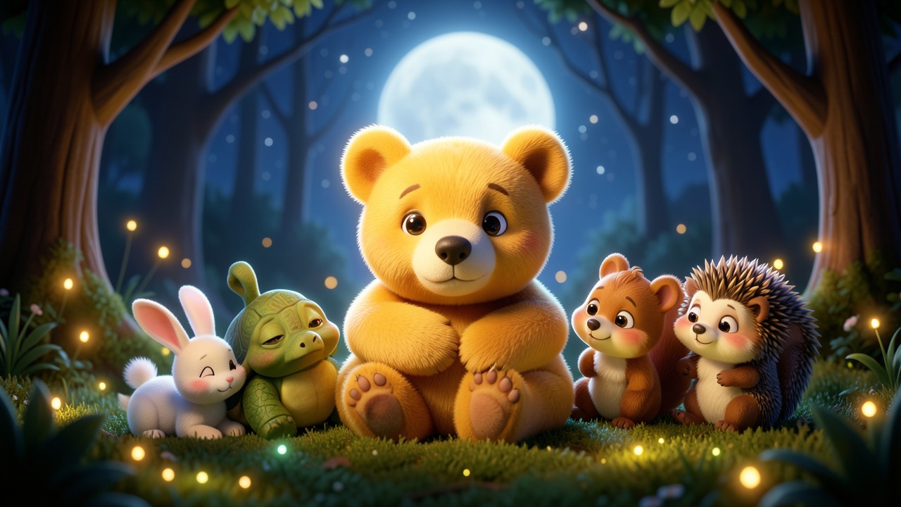 Animal Bedtime Stories: The Moonlight Hug