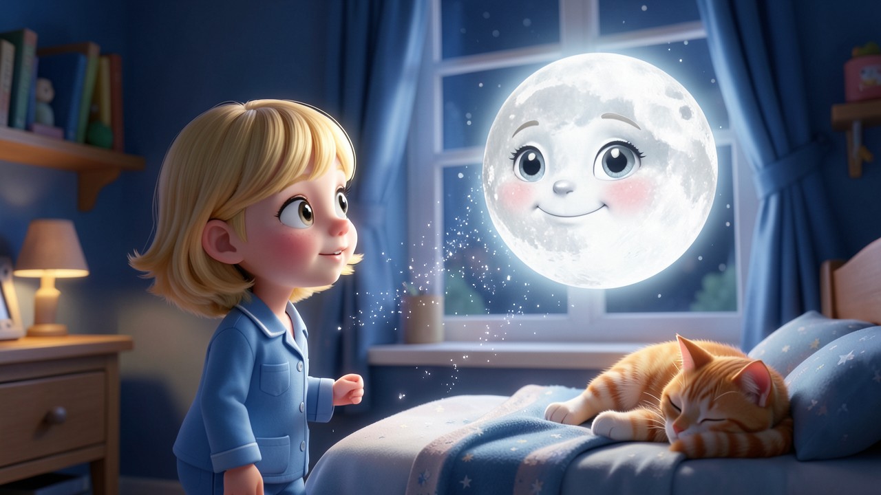 Favola breve: La luna e il cuore di Lina
