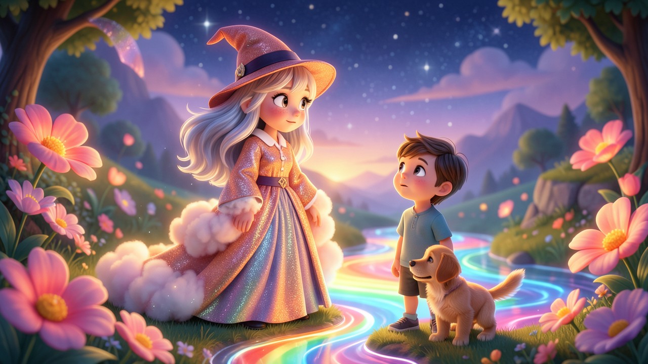 Leggende per bambini: La Strega dei Fiumi di Luce