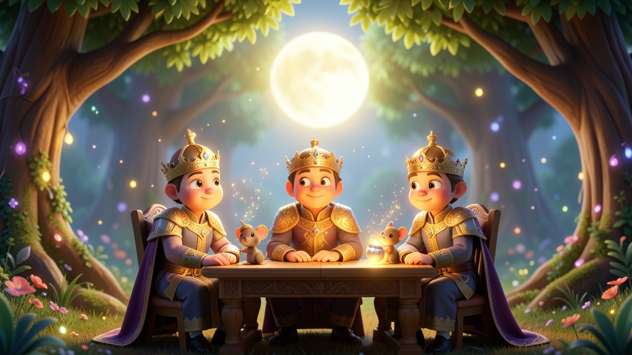 The Fairytale Kings and the Moonlit Feast