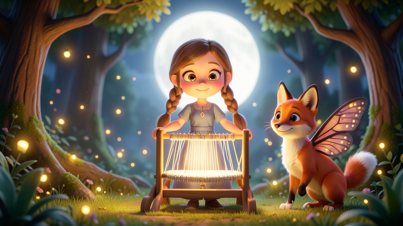 Fairy Tales in Spanish: The Moonlight Weaver