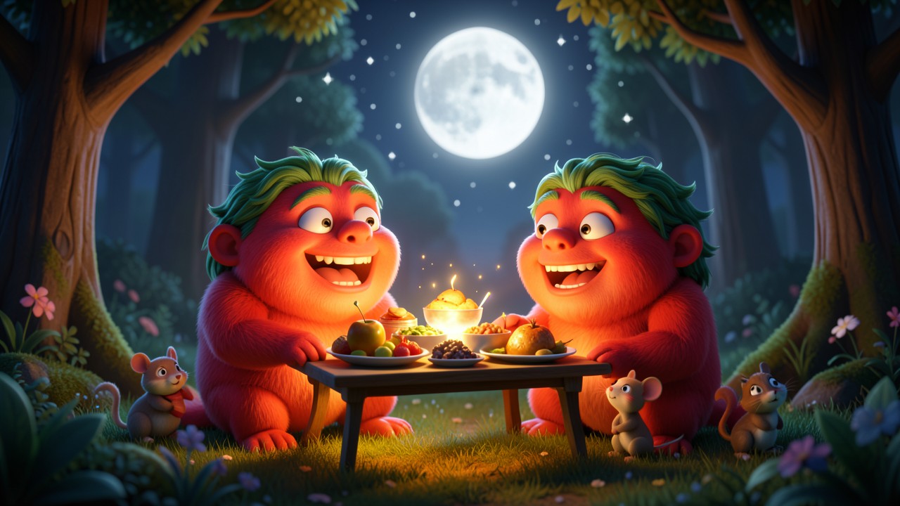 The Most Popular Fairy Tales: A Little Mouse’s Moonlight Feast