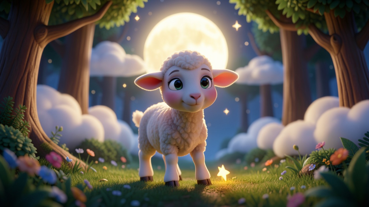 Matteo Rossi histoire pour dormir : La Lune et le Petit Mouton
