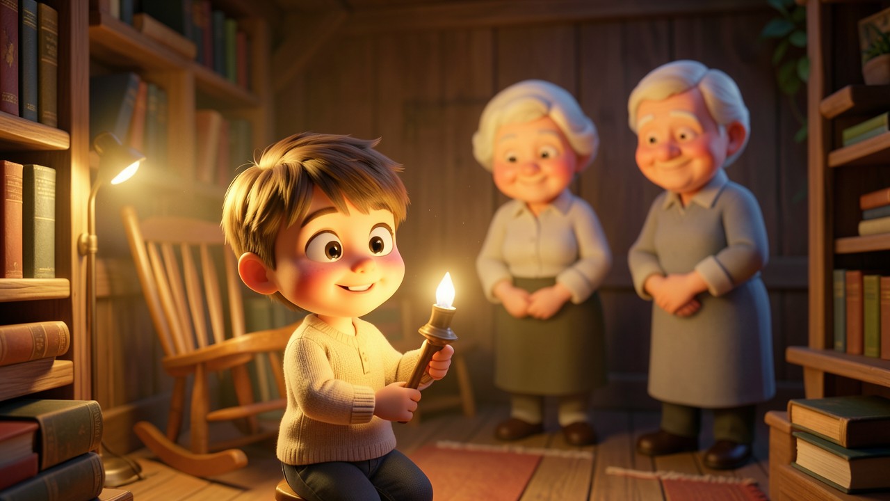 Historinhas Bíblicas para Dormir: O Menino que Virou Lâmpada